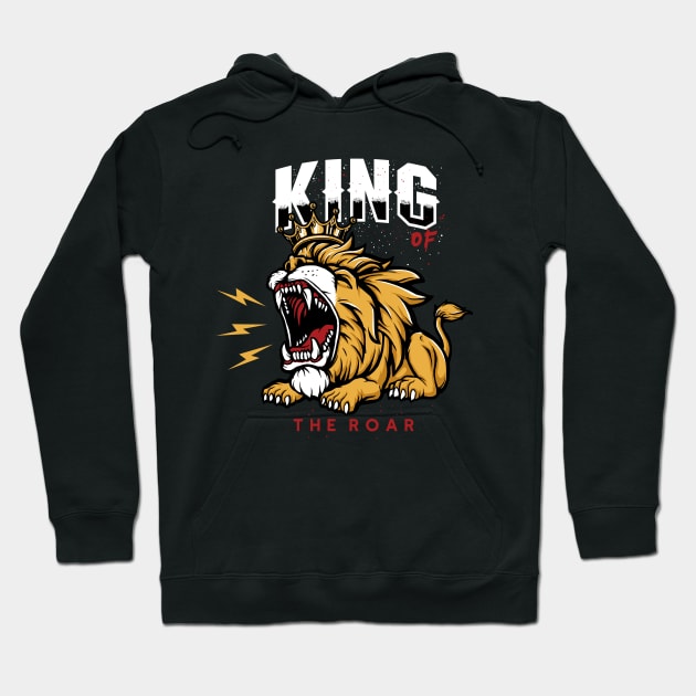 king of the roar Hoodie by cithu09